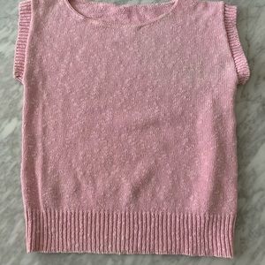 Vintage hand made knit top